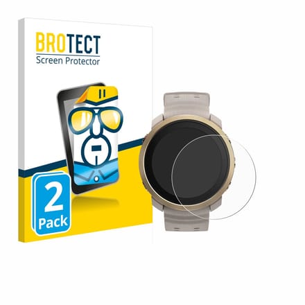 BROTECT - Screenprotector voor Polar Vantage M3 - Folie Beschermfolie transparant 2 Stuks
