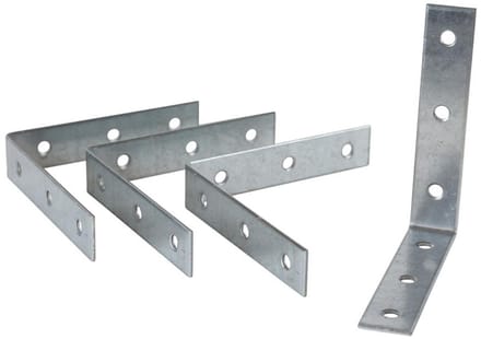 Stoelhoek - 100 mm - Verzinkt (4 stuks)