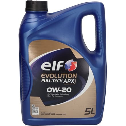 Motorolie ELF 2214238 Evolution Full Tech APX 0W20 5L