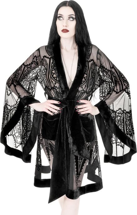 Restyle - Cathedralis Robe - L - Zwart