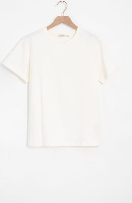 Sissy-Boy - Wit basic katoenen t-shirt