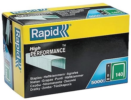 Staples 8mm voor Tacker Type 140 - 5000 Stuks - Platdraad Krammen voor Hout en Folie