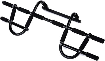 Pull-Up Bar - Chin-up Bar - Kracht Training - Robuuste Constructie - Voor Muren - Zwart