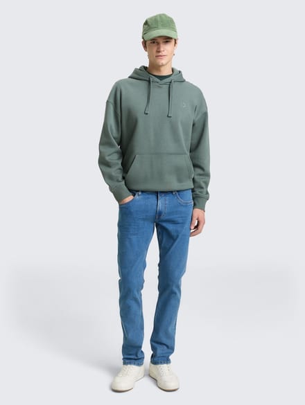 Tom Tailor Denim - TTAEDAN STRAIGHT jeans met stretch - Maat 30/34 - bright blue denim
