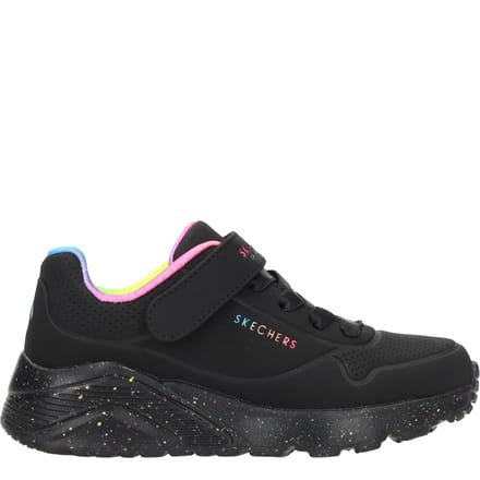 Skechers UNO LITE-RAINBOW SPECKS Meisjes Veterschoenen - Multi / Zwart