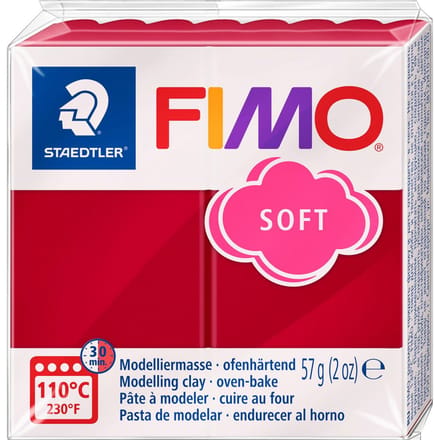 Staedtler Mod. clay FIMO soft cherry red