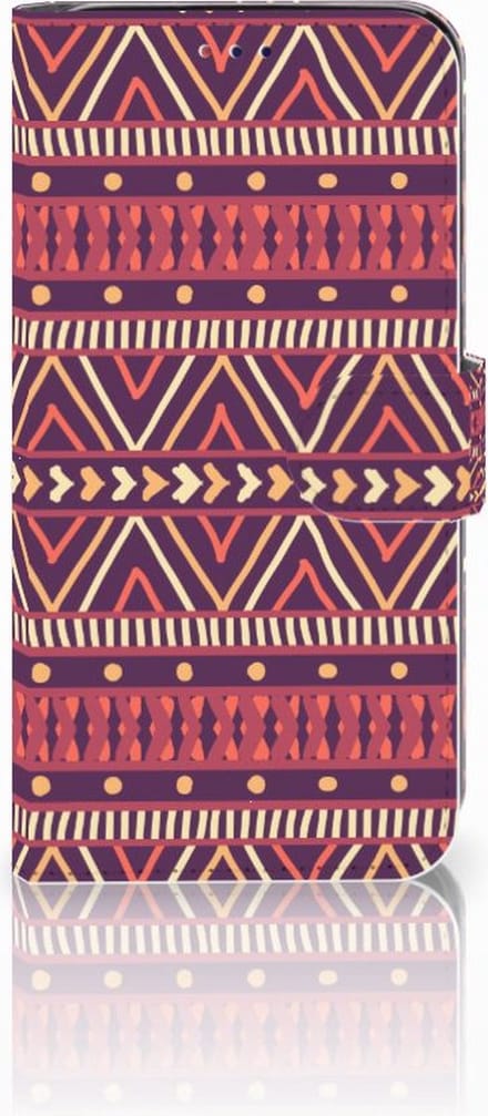 Samsung Galaxy A10 Telefoon Hoesje Aztec Paars