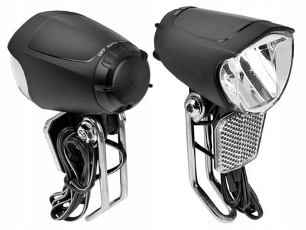 2K - Fietsverlichting - Voorlicht - Dynamo LED - 70 Lux