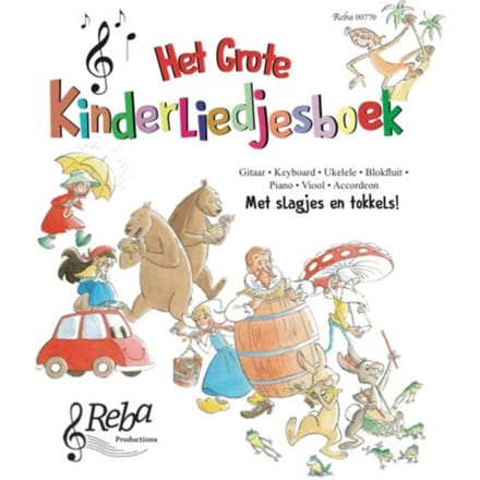 Het Grote Kinderliedjesboek - Walter Verbeecke