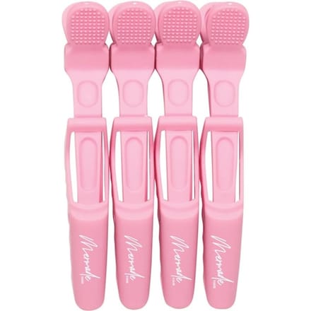 Mermade Hair Grip Clips Pink 4 st