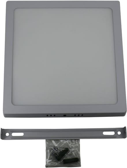 Hofftech Plafonnière - LED - Vierkant 22 x 22 cm - 18W / 1200 Lumen -Wit