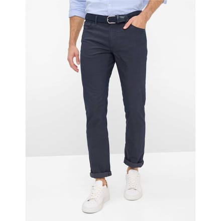 Brax Heren Broek  Style CHUCK perma blue, perma blauw, maat 48/32