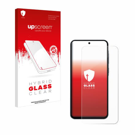 upscreen - Screenprotector voor Samsung Galaxy A55 5G - Folie Beschermfolie Beschermglas transparant