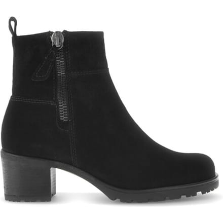 Gabor Gabor Enkellaarsjes zwart Suede