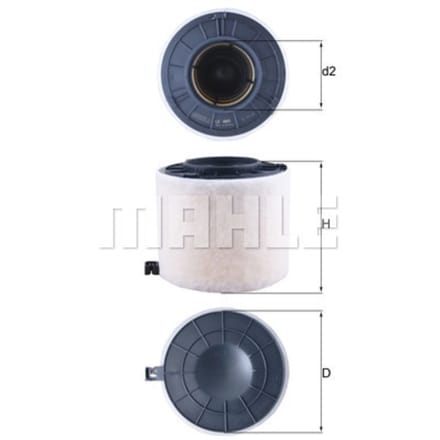 Luchtfilter KNECHT LX 4410