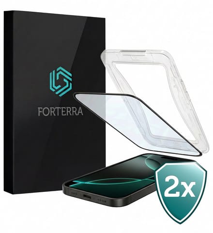 Screenprotector 2 Stuks - Geschikt voor Apple iPhone 16 Pro Max - Met Installatie Kit - Beschermglas - Gehard Glas - Tempered Glass - Screen Protector