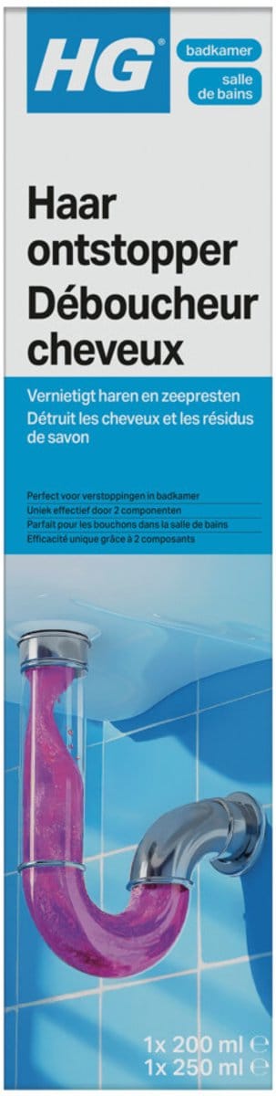 HG - Haarontstopper - 6 x 450 ml - Voordeelverpakking