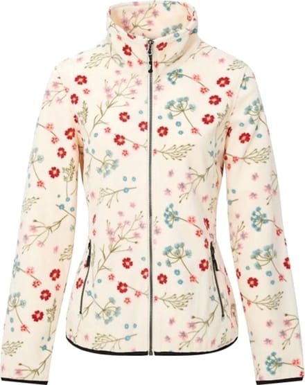 Nordberg Floor Fleece Vest - Dames - Off White Melange - Maat M