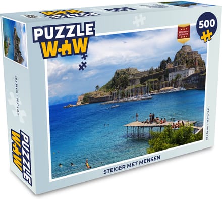 Puzzel Steiger met mensen - Legpuzzel - Puzzel 500 stukjes