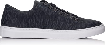 Omnio velo eco sneakers heren blauw embossed leer