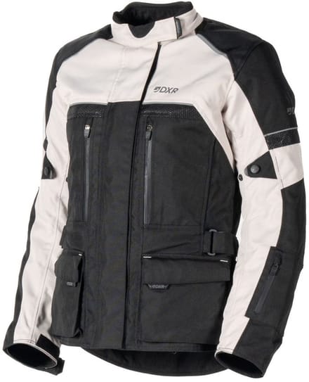 DXR Motorjas - Roadtrip - Zwart/Grijs - 34