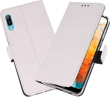 Bestcases Pasjeshouder Telefoonhoesje Huawei Y6 Pro 2019 - Wit