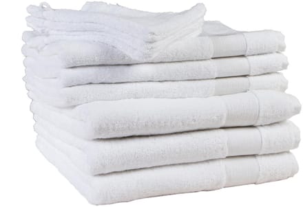 Bonnanotte Bonna Bath Washandje - Wit 17x24