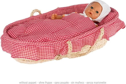 Poppenmandje Met Lakentjes