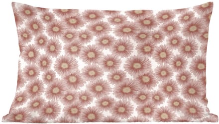 Sierkussens - Kussentjes Woonkamer - 60x40 cm - Gerbera - Bloemen - Roze