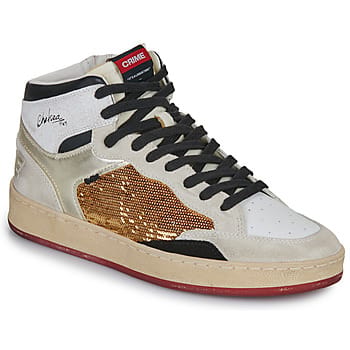 Crime London Chelsea Mid Schoenen Beige EU 36 Vrouw