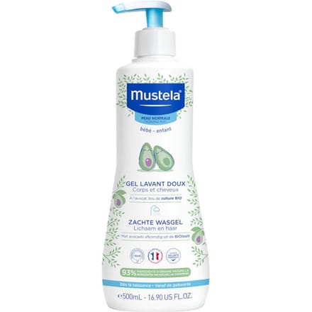 Kinder Gel en Shampoo Mustela (500 ml)