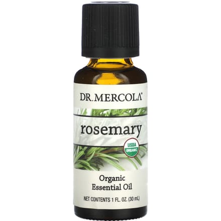 Dr. Mercola, Organic Essential Oil, Rosemary, 30 Ml (1 Fl Oz)
