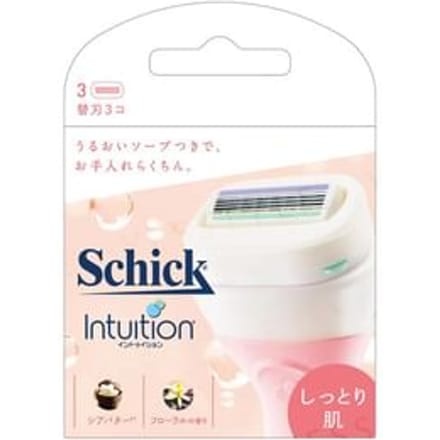Schick Japan - Intuition Moist Skin Razor Blade Refill 3 pcs
