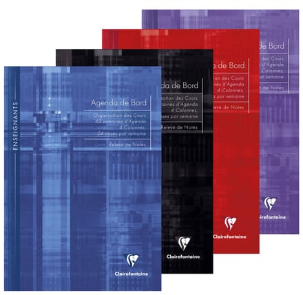 Clairefontaine Ongedateerde Bureauagenda A4, 144 pagina's
