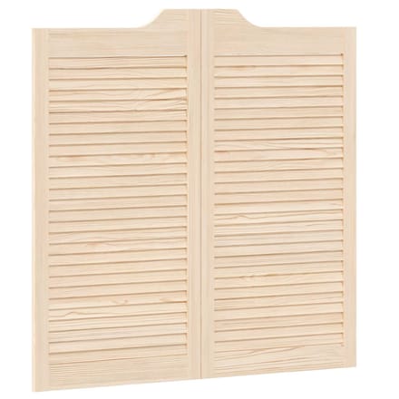 vidaXL - Schuifdeuren - 100 - x - 50 - cm - Massief - grenenhout - Naturel
