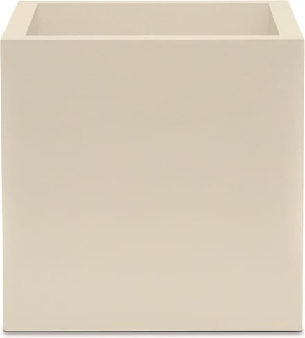 Elezza Cube Matte Plantenbak L40 x B40 x H40 cm - Amandel