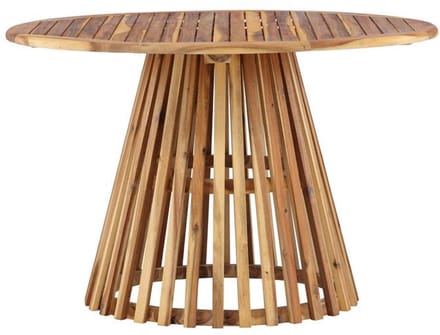 Svea - Catalina ronde tuintafel - ø120 cm - naturel