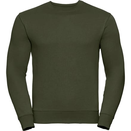Russell Heren Set-In Sweatshirt (Olijf)