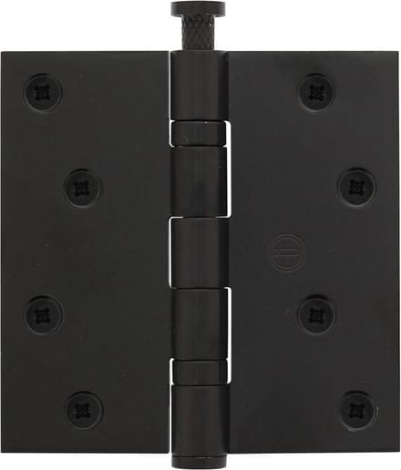 Intersteel Kogellagerscharnier recht tot 70 kilo mat zwart