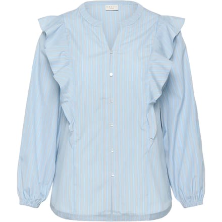 Vrouwenblouse KAFFE Curve KCLenia Flounce
