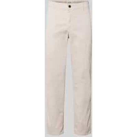 Straight fit chino met steekzakken model 'Vance'