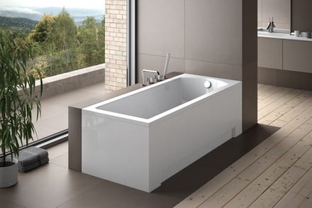 Badland SHEA ligbad 150 x 70 cm wit