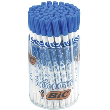 1x Stuks Bic © Eraser & Pen in one - Inktwisser met pen