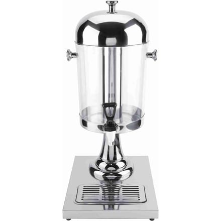 Roestvrijstalen Sapmachine Hot Cold Drankmachine voor Restaurant Hotel Bar (Zilver) white