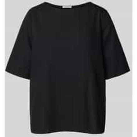 Regular fit blouseshirt met ronde hals