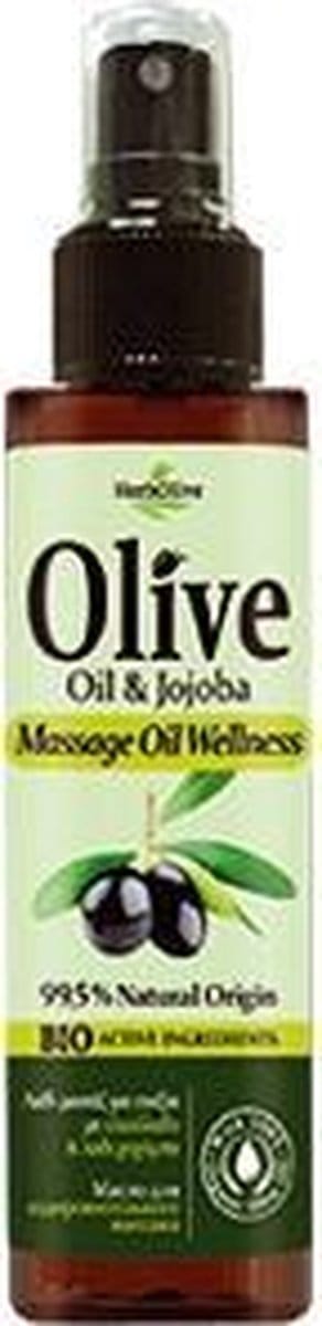 HerbOlive Massage Olie Wellness *Olijfolie & Jojaba* 150ml