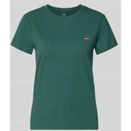 Regular fit t-shirt van puur katoen