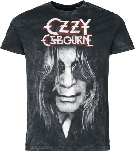 Ozzy Osbourne T-shirt - Shadow - S tot L - voor Mannen - antraciet