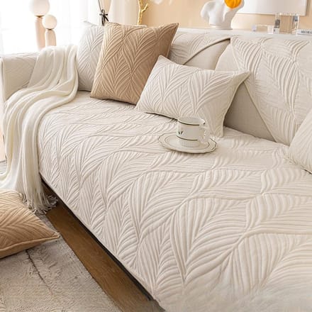Nordic Simple Sofa Kussen Winter Pluche Verdikt Kussen Antislip Hoes Stoffen Sofahoes 70*70 gray