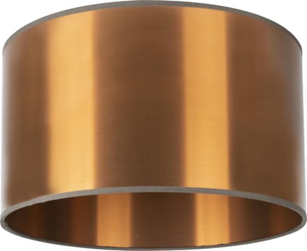 Uniqq Lampenkap koper Ø 35 cm - 20 cm hoog